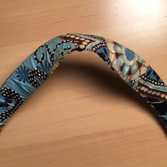 Vera Bradley Bali Blue Hannah Handbag - Picture 3 of 3